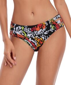Ocean Blues Damen Badehose mit seitlichen Ausschnitten & voller Abdeckung – Bikinihose für Strand & Urlaub