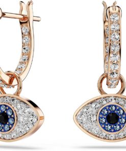 Swarovski Symbolica Kollektion, Auge, Mehrfarbig, Roségoldfarben beschichtet