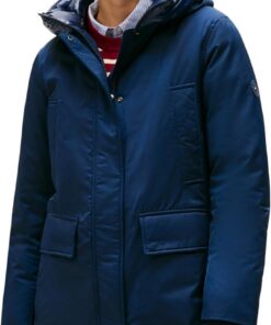 Tommy Hilfiger Damen Padded Nylon Reg Parka Ww0ww46533 Parka-Mantel (1er Pack)