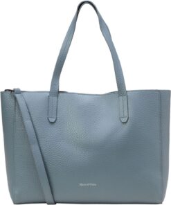 Marc O'Polo Umhängetasche Laptop Sleeve Busin Shopper Slate Blue blaugrau
