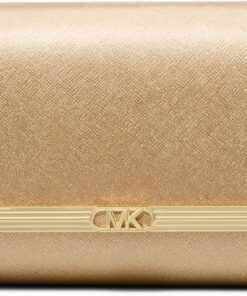 Michael Kors 30H3G8OC3M-740 LG EW CLUTCH Women PALE GOLD Size One Size