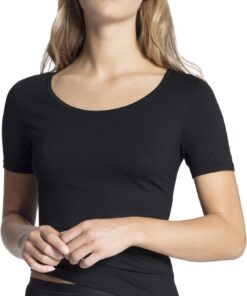 CALIDA Natural Comfort T-Shirt Damen | Rundhalsausschnitt, aus Baumwolle, natürlicher Glanz und glatter Griff