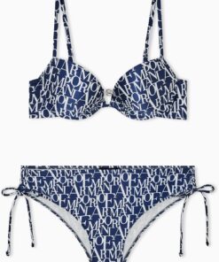 Emporio Armani Damen Push Up Bra+Brief Bikini Bikini-Set