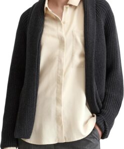 Marc O'Polo Damen 509605961283 Strickjacke (1er Pack)