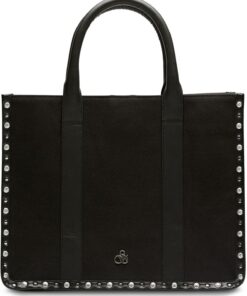Scotch & Soda Schultertasche Canvas Shopper Evening Black schwarz