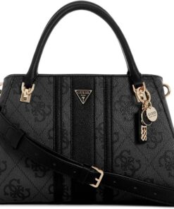 GUESS Noelle Ii Luxury Satchel CLO - COAL LOGO One Size