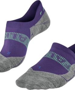 FALKE Damen RU4 Cool Invisible Laufsocken schnelltrocknendes atmungsaktives nachhaltiges Funktionsmaterial mittelstarke Polsterung antiblasen Füßlinge kühlend vegan zum Sport Jogging Running 1 Paar | mit angenehmen Kühlungseffekt
