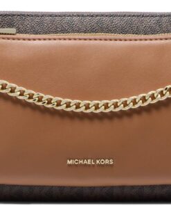 Michael Kors MD PCKT CONV XBODY BRN ACORN One Size
