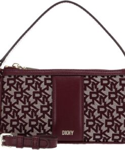 DKNY Umhängetasche Handtasche Bryant Park Tz Demi Crossbody Bag Aged Wine weinrot