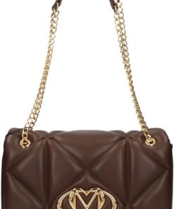 Love Moschino Tasche aus Polyurethan-Kunststoff, Schokoladenbraun, Schokobraun, Einheitsgröße