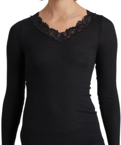 CALIDA Silky Wool Joy Langarmshirt Damen | aus Wolle-Seide, Feinripp, temperaturausgleichend, geruchshemmend