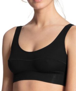 CALIDA Elastic Bustier Damen | mit breitem Softbund, atmungsaktive und weiche Single Jersey-Qualität
