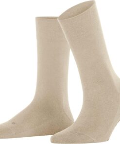 FALKE Damen Sensitive New York Socken druckfreier Komfortbund flache Naht gegen Druckstellen einfarbig komfortabel für Diabetiker Alltag Business atmungsaktives nachhaltiges Lyocell 1 Paar
