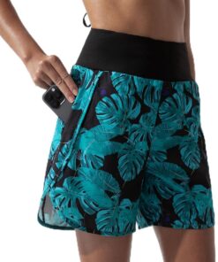 BebreezChic Badeshorts für Damen Sommer Boardshorts Schwimmshorts