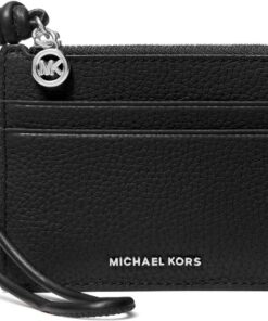 Michael Kors Jet Set Kleine Handgelenktasche aus gehämmertem Leder
