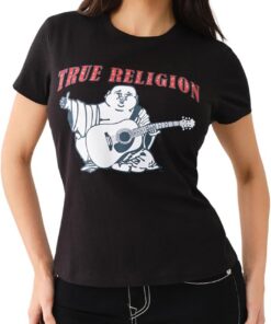True Religion Damen Buddha Slim Vneck Tee Buddha Slim Vneck Tee (1er Pack)