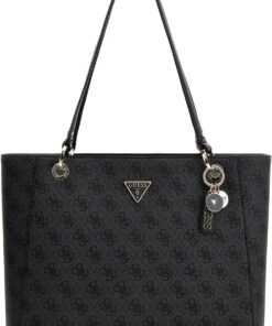 GUESS Noelle II Tote Coal Logo