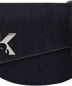 Karl Lagerfeld Jeans Damen Geo Saddle Denim Rinse Blue One size