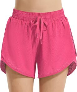 baleaf Badeshorts Damen UPF50+ Badehose Schnell Trocknende Boardshorts UV Schutz Bikini Shorts mit Tasche Schwimmhose mit Mesh | Schnell Trocknende Boardshorts UV Schutz Bikini Shorts mit Tasche Schwimmhose mit Mesh