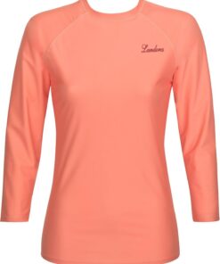 Landora®: Damen UV-Shirt mit UV-Schutz 50+ und Oeko-Tex 100 Zertifizierung in Koralle oder türkis