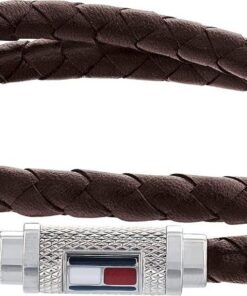 Tommy Hilfiger Herren-Seilarmbadn Edelstahl 2790012