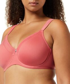 Triumph Damen Minimizer-BH True Shape Sensation W01, mit Bügel, ohne Polsterung, Verstellbare Träger