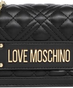 Love Moschino Damen MINIBAG, Schwarz