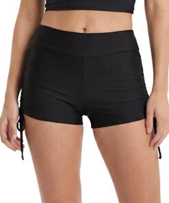 Aquarti Damen Badeshorts Badehose Bikini Shorts Kurz