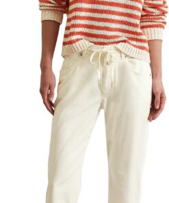 Marc O'Polo Damen Jeanshose mit Stretch-Anteil Boyfriend Fit