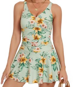 Badeanzug Damen Badeanzugkleid Bademode Einteilige Schwimmanzug | Swimsuit, Sommer, Pools, Strandpartys, Schwimmen, Surfen, Sand, Strand, Urlaub