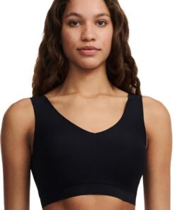 Chantelle Softstretch | Unsichtbare V-Ausschnitt Gepolsterte Nahtloser BH Ultra-Stretch | Ultra-Komfort, Sehr Weich Und Zweite Haut-Effekt für Alle Körperformen | Damenunterwäsche | von Xs Bis XXL