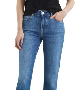 Marc O'Polo Damen Jeanshose mit Stretch-Anteil Flared Fit