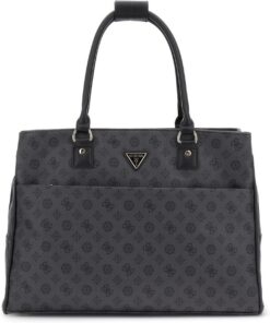 GUESS Wilder Shopper Tote Charcoal