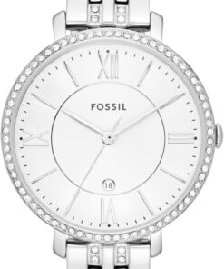 Fossil Damenuhruhr Jacqueline, 36 mm Gehäusegröße, Quarzwerk, Edelstahlarmband