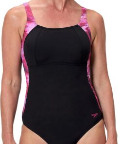 Speedo Damen Print Luna Lustre One Piece Schwimmanzug