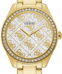 Guess 36,5 mm Logo-Zifferblatt