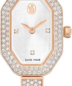 Swarovski Dextera Armbanduhr, Swiss Made, Metallarmband, roségoldfarben, roségoldfarben, 5672992