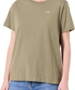 Pepe Jeans Damen W Basic Logo T-Shirt