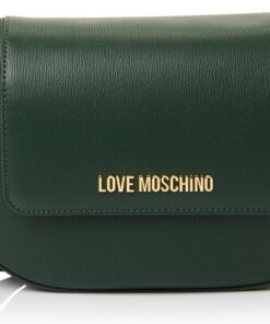 Love Moschino Grüne PU-Tasche, grün, Einheitsgröße