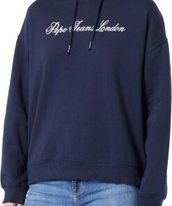 Pepe Jeans Damen W Basic Hoodie Sweatshirt