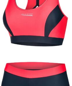 Aqua Speed Bikini Set Damen | Two Piece Swimsuit Fitness | sportliche Bademode für Frauen | Schwimmbikini Sport | Zweiteiler | Bustier | Schwimmbad | Pool | Bikinis for Women | Fiona