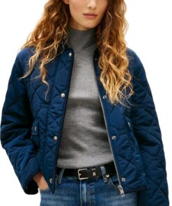 Tommy Hilfiger Damen Padded Flag Quilted Jacket Ww0ww47998 Andere Jacken (1er Pack)