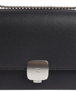 Calvin Klein FORGED CHAIN FLAP BAG21 BEH - BLACK ONE SIZE
