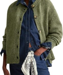 Marc O'Polo Damen 5000006923 Strickjacke (1er Pack)