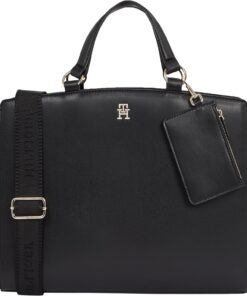 Tommy Hilfiger Damen Satchel Tasche Monotype mit Münzbörse