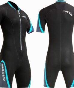 Cressi Playa Lady Shorty Wetsuit 2.5 mm - Hochelastischer Neoprenanzug für Damen