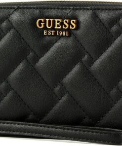 GUESS Gracelynn SLG Large Zip Around Wallet Black