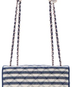 GUESS Umhängetasche Schultertasche Giully II 2 Compartment Convertible Flap Navy Multi dunkelblau