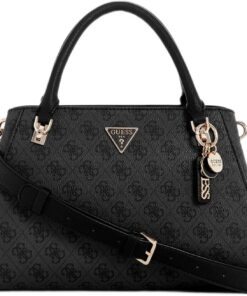 GUESS Borsa donna a mano/tracolla Noelle coal multilogo BS25GU49 BG787907