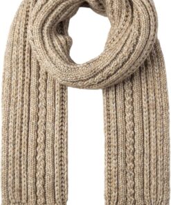 Pepe Jeans Francis Scarf Schal, Braun (Steinbeige), Einheitsgröße